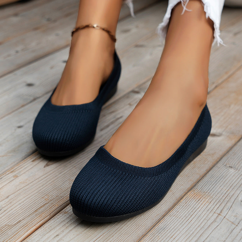 Kalsten 丨 Women's Round Toe Bean Shoes
