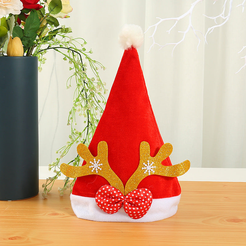 Christmas hat with reindeer ears and glitter details Kalsten