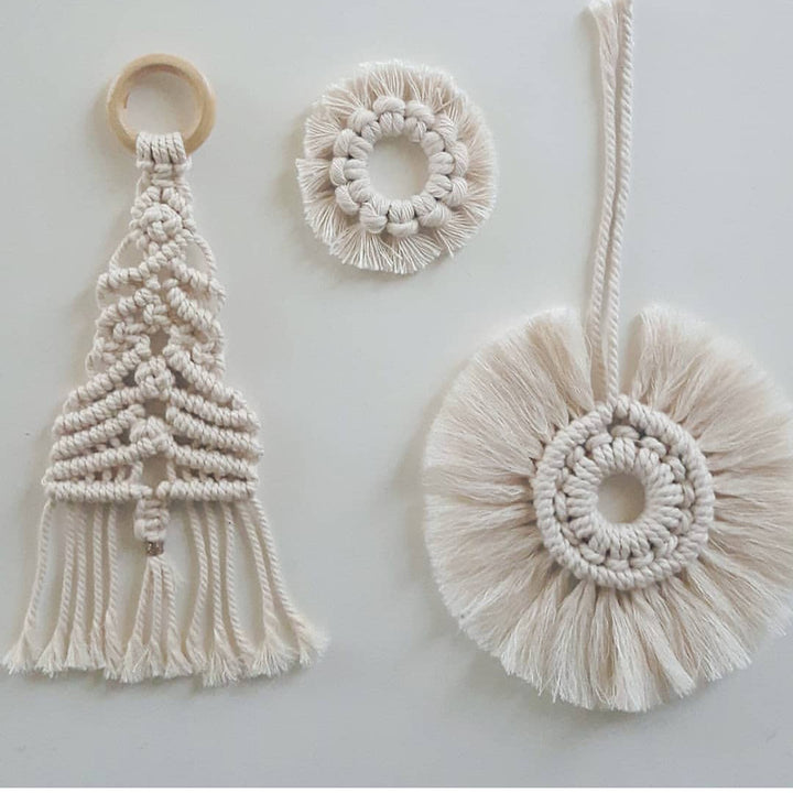 Decorative Macrame Wall Ornament Kalsten