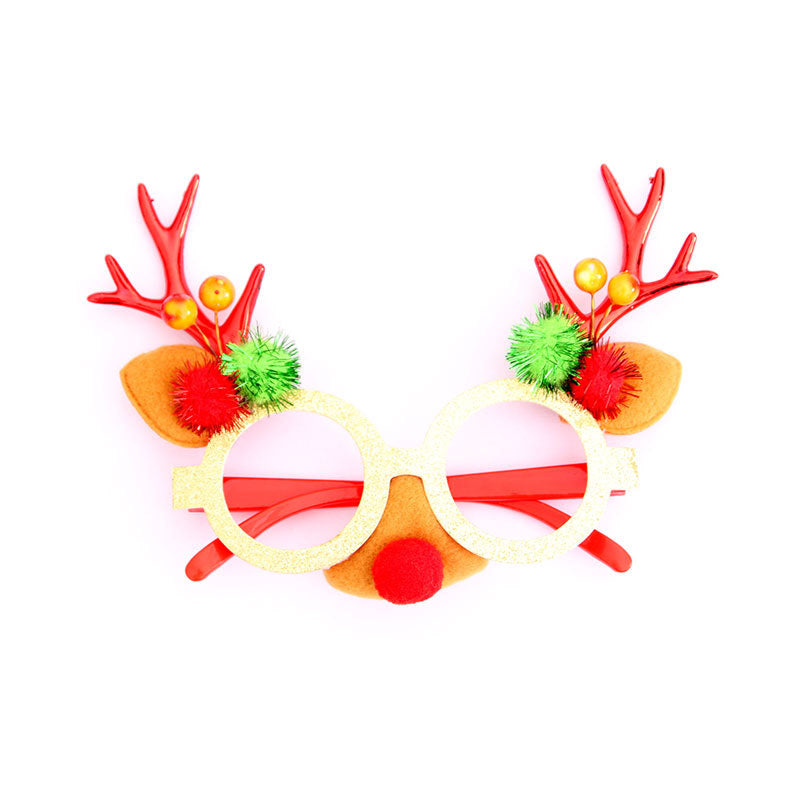 Fun Holiday-Themed Reindeer Glasses Kalsten