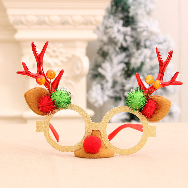 Fun Holiday-Themed Reindeer Glasses Kalsten