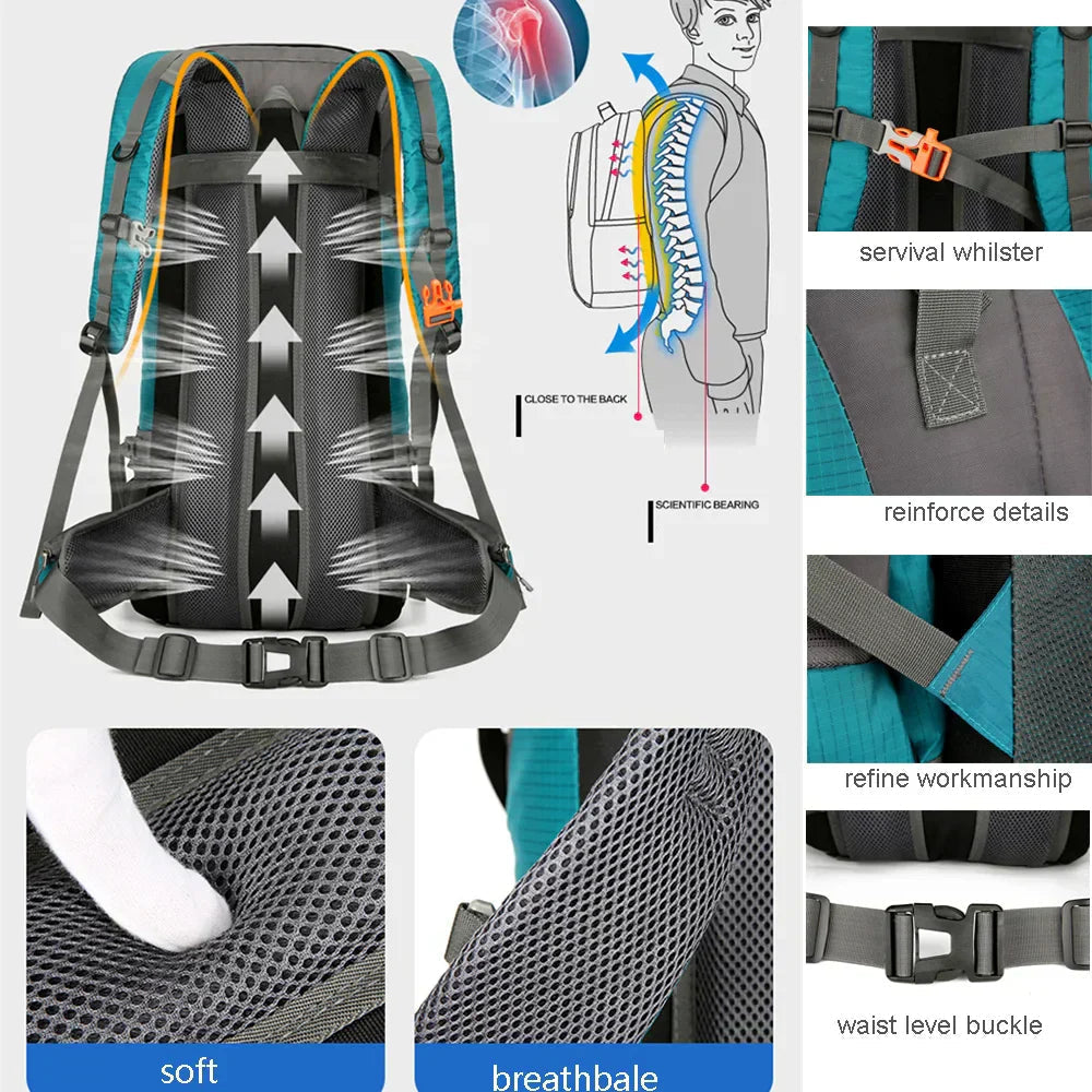 TerraVanta 70L Trekking Backpack – Master every path with comfort and unstoppable organization | Kalsten