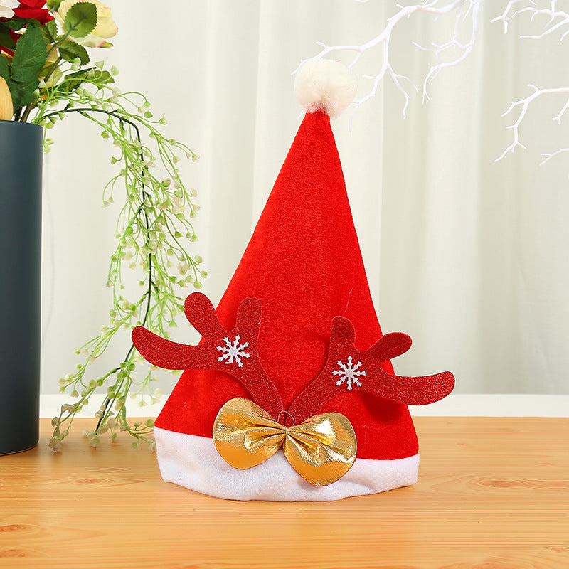 Christmas hat with reindeer ears and glitter details Kalsten