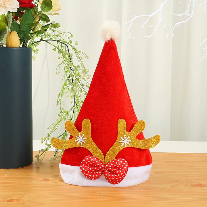 Christmas hat with reindeer ears and glitter details Kalsten