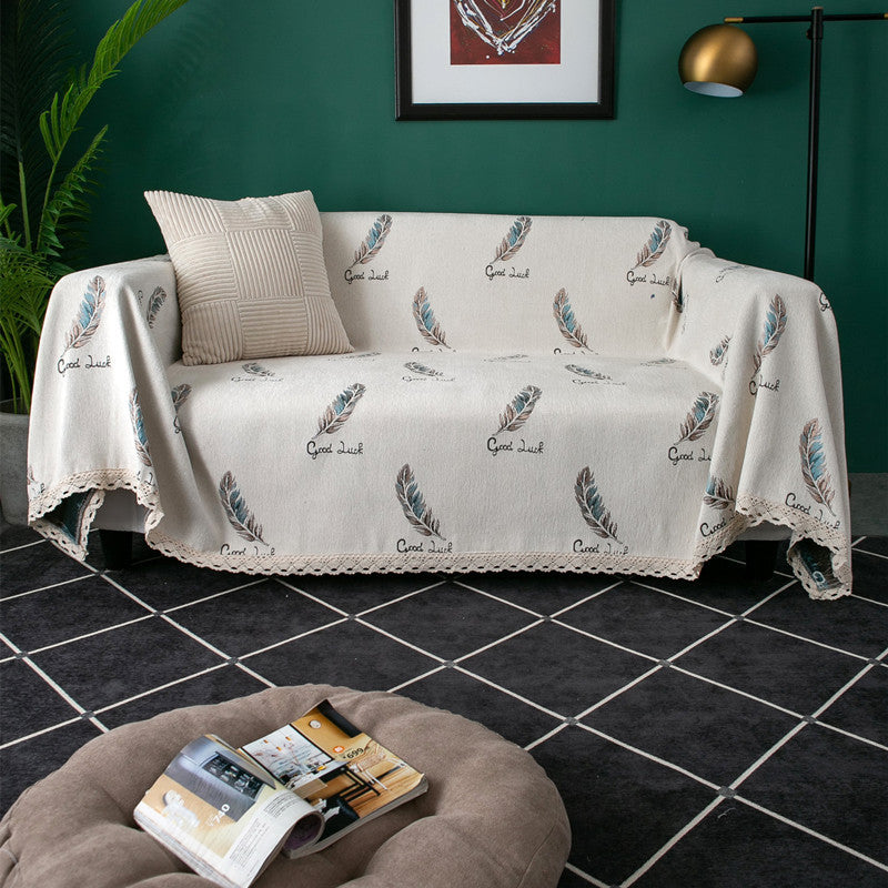 Decorative Knitted Sofa Cover