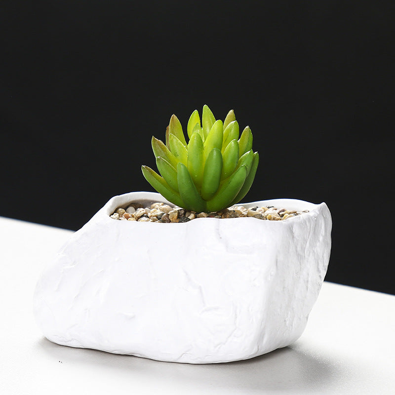Creative Stone-Shaped Succulent Planter Kalsten