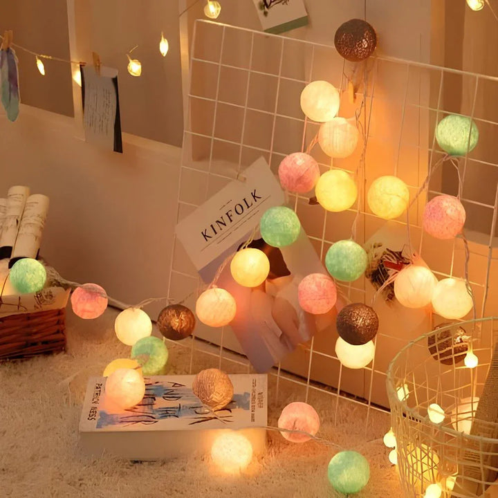 Kalsten | Cotton Ball Garland