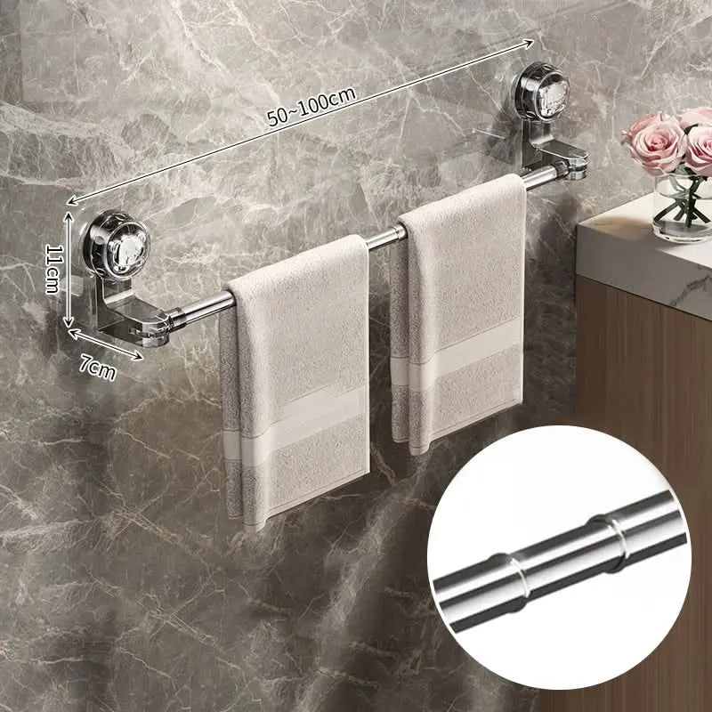 FlexiGrip Towel Holder — Unleash your space freedom with stylish organization without drill holes! | Kalsten