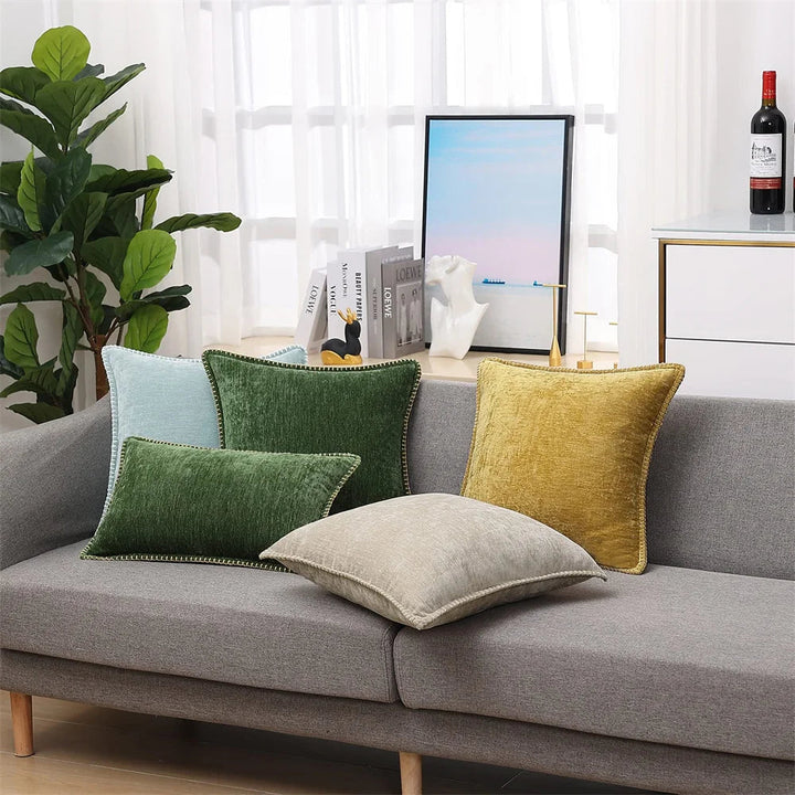 Kalsten | Soft Chenille Velvet Throw Pillow Cover