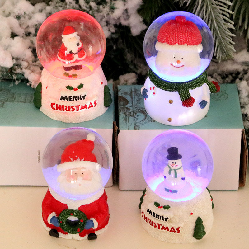 LED Light-Up Santa Figurine Kalsten