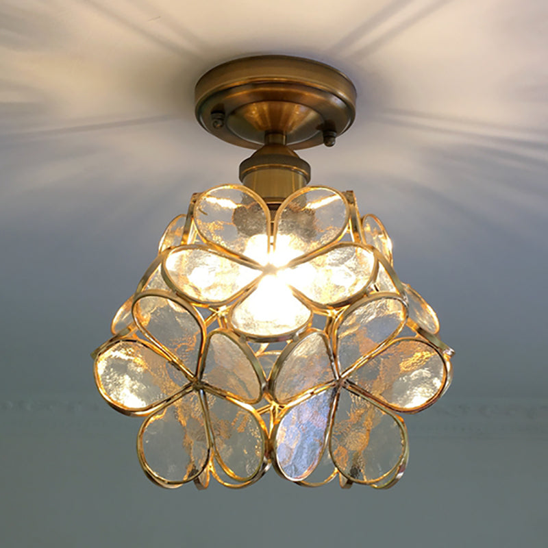 Retro Style PVC Ceiling Lamp – Flower Pattern for a Unique Look | Kalsten