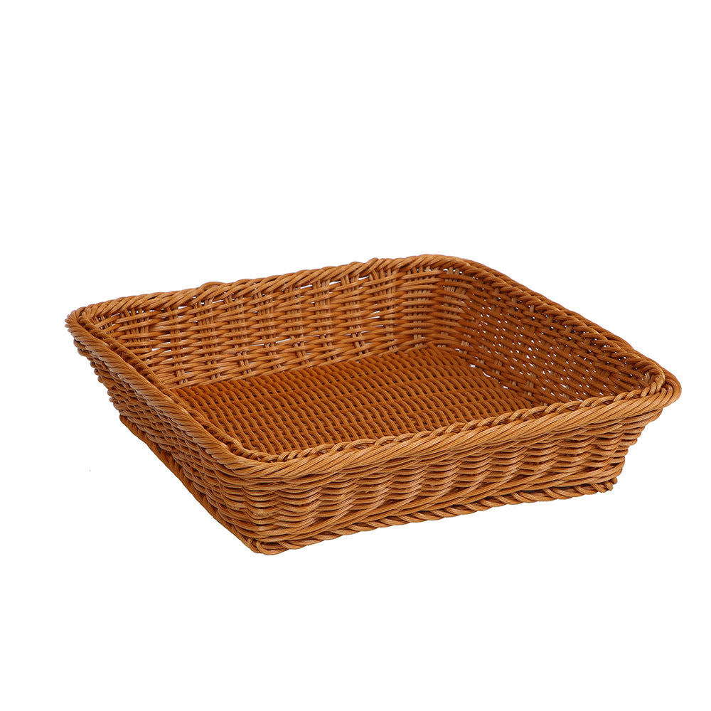 Versatile Rectangular Woven Storage Basket Kalsten