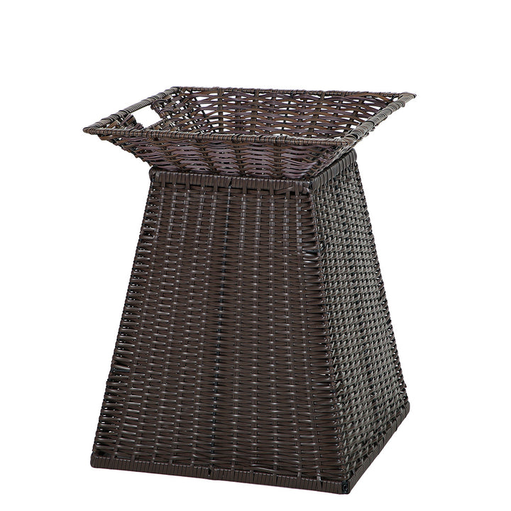 Geometric Woven Storage Bin Kalsten