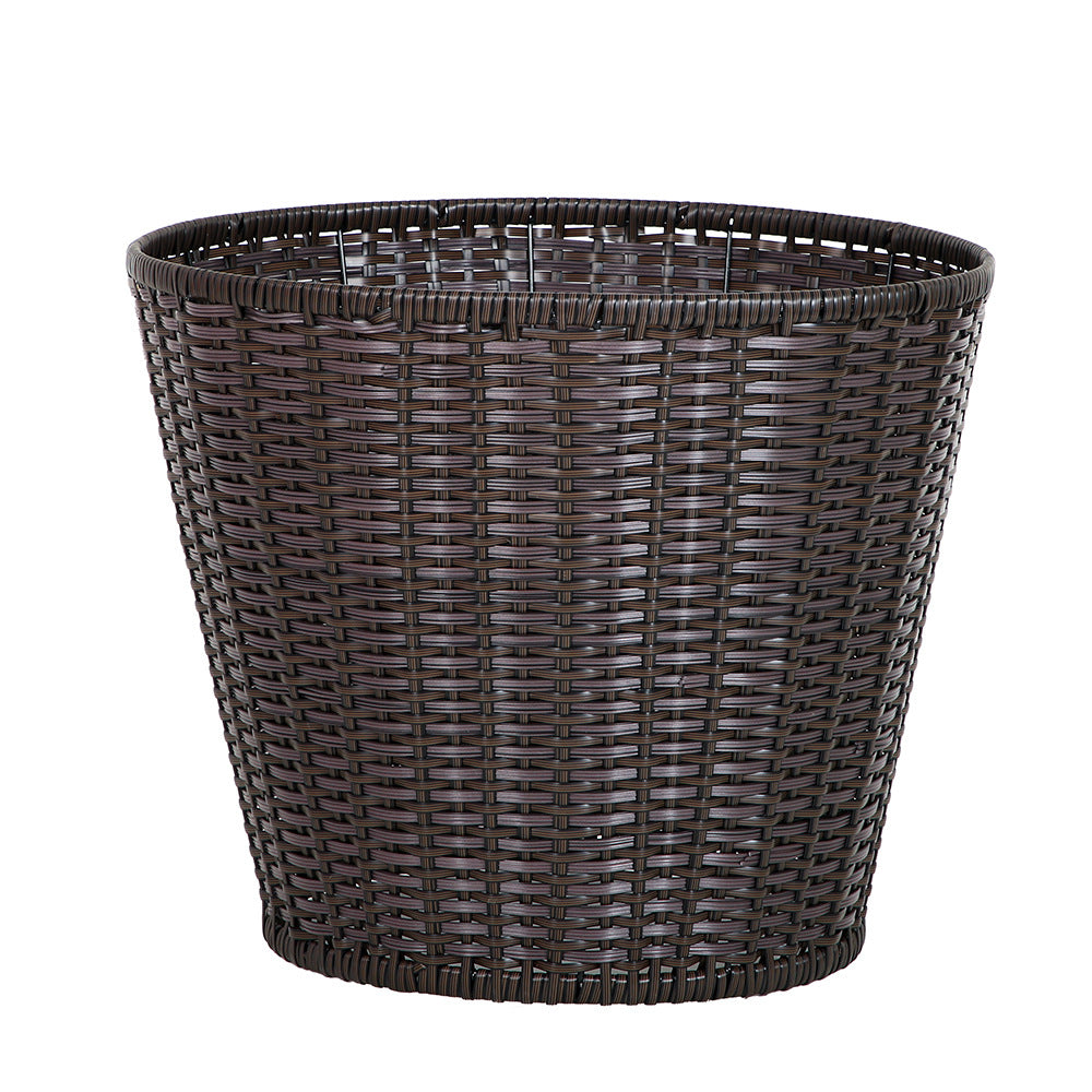 Geometric Woven Storage Bin Kalsten