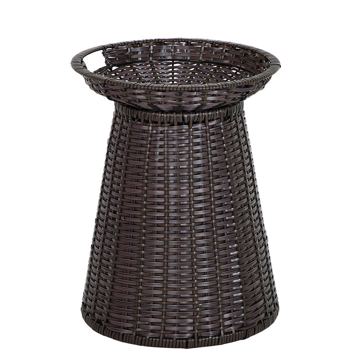 Geometric Woven Storage Bin Kalsten
