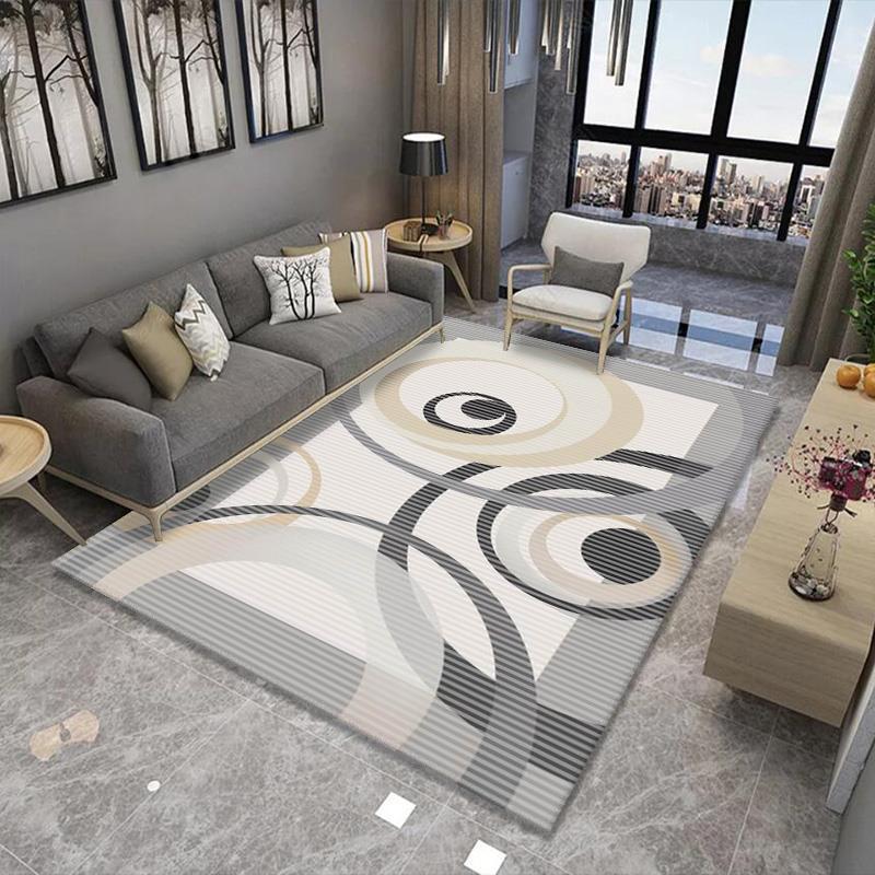 Geometric Pattern Area Rug Kalsten