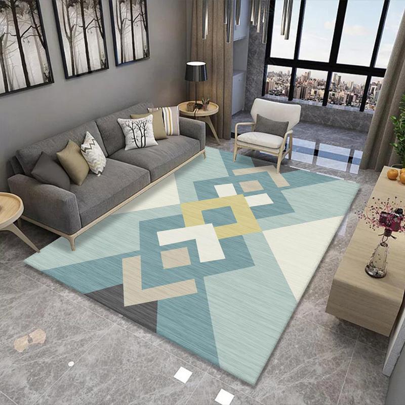 Geometric Pattern Area Rug Kalsten