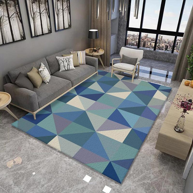 Geometric Pattern Area Rug Kalsten