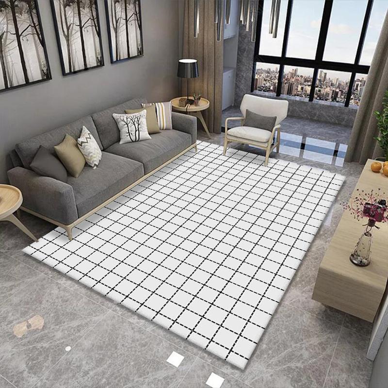 Geometric Pattern Area Rug Kalsten