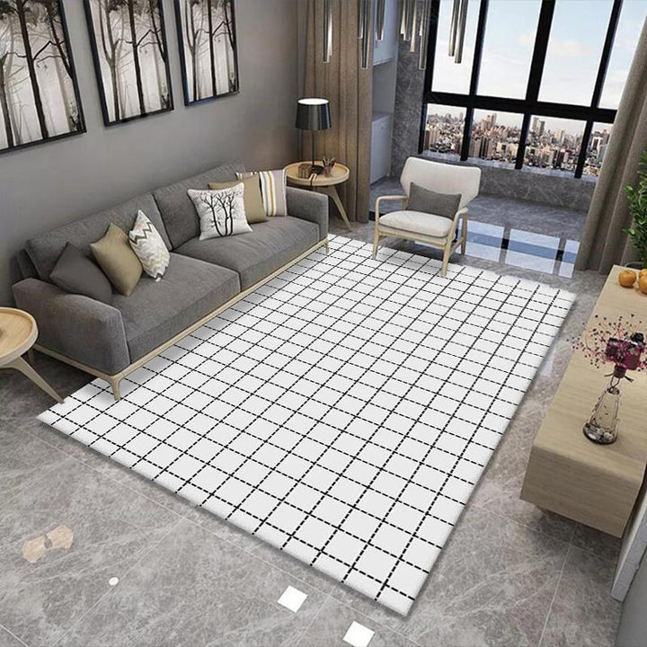 Geometric Pattern Area Rug Kalsten