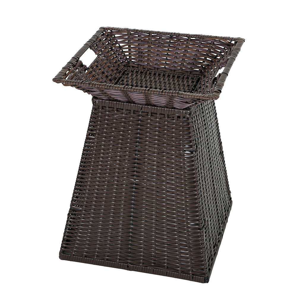 Geometric Woven Storage Bin Kalsten