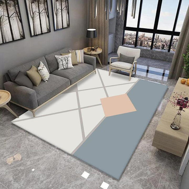 Geometric Pattern Area Rug Kalsten