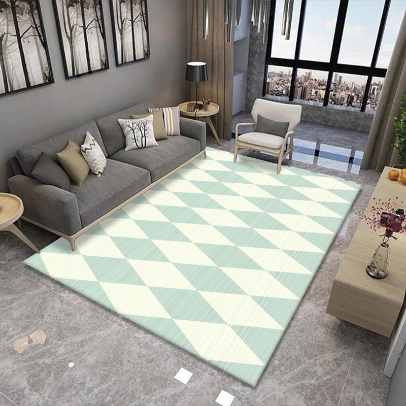 Geometric Pattern Area Rug Kalsten