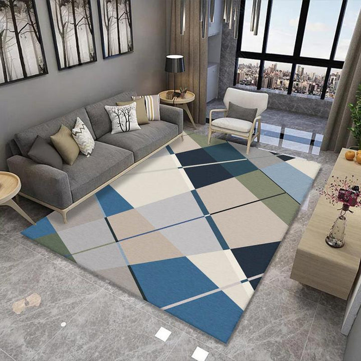 Geometric Pattern Area Rug Kalsten