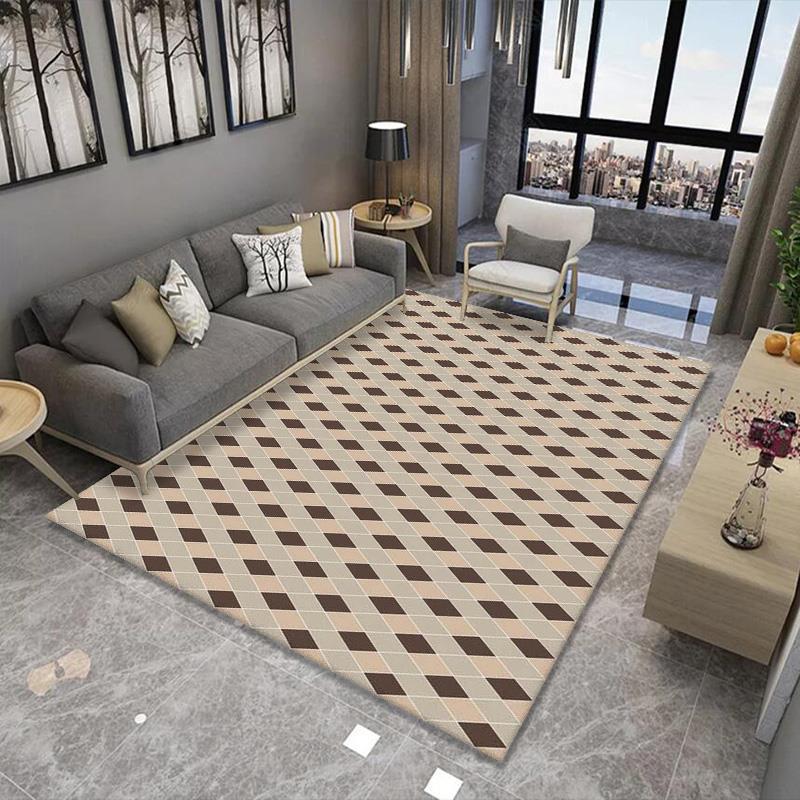 Geometric Pattern Area Rug Kalsten