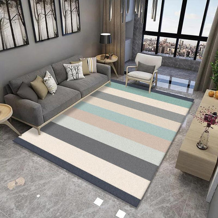 Geometric Pattern Area Rug Kalsten