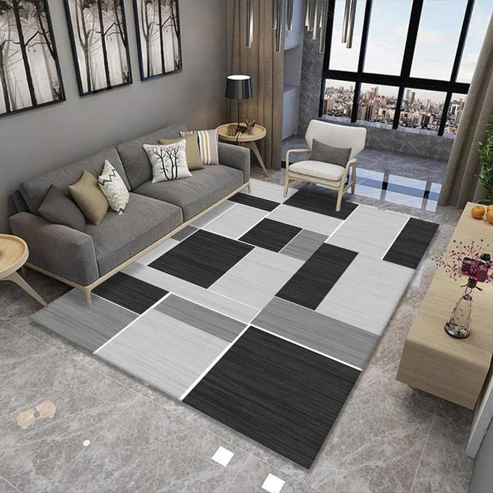 Geometric Pattern Area Rug Kalsten