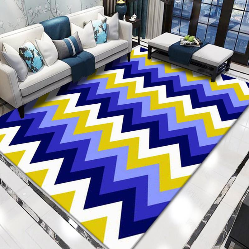 Geometric Pattern Area Rug Kalsten