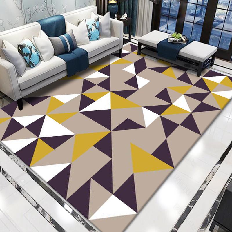 Geometric Pattern Area Rug Kalsten