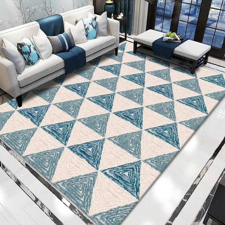 Geometric Pattern Area Rug Kalsten