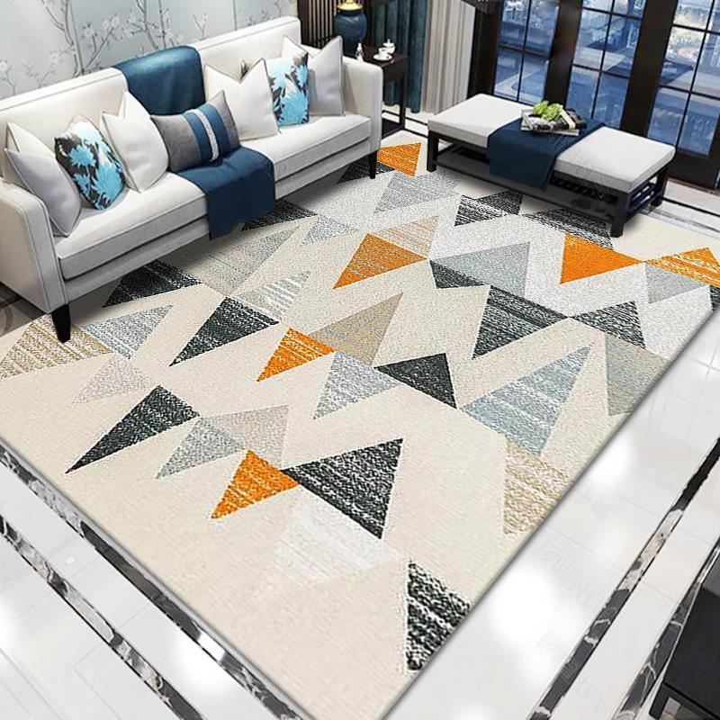 Geometric Pattern Area Rug Kalsten