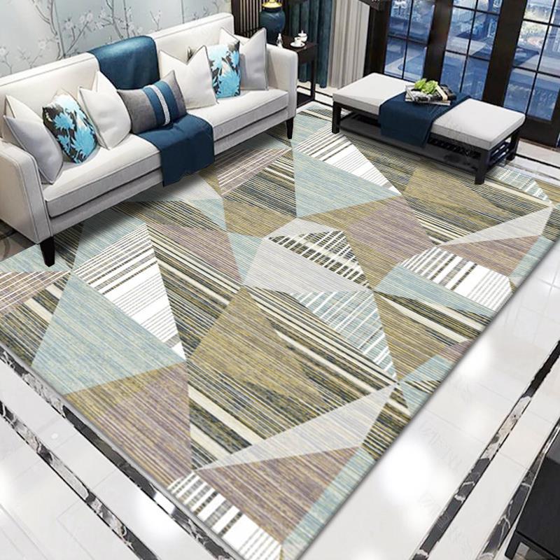 Geometric Pattern Area Rug Kalsten