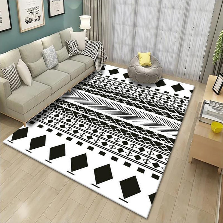 Geometric Patterned Area Rug Kalsten