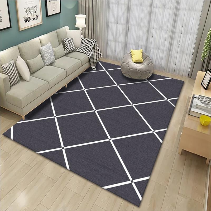 Geometric Patterned Area Rug Kalsten