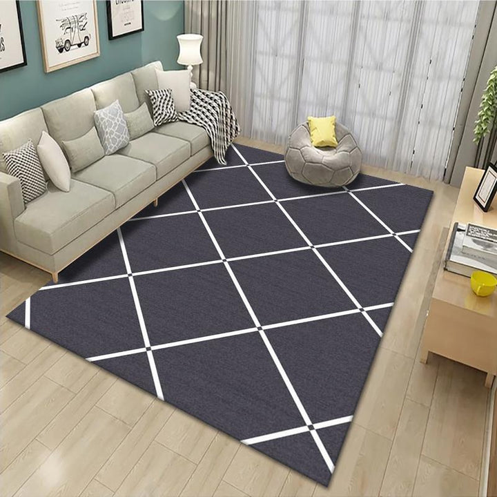Geometric Patterned Area Rug Kalsten