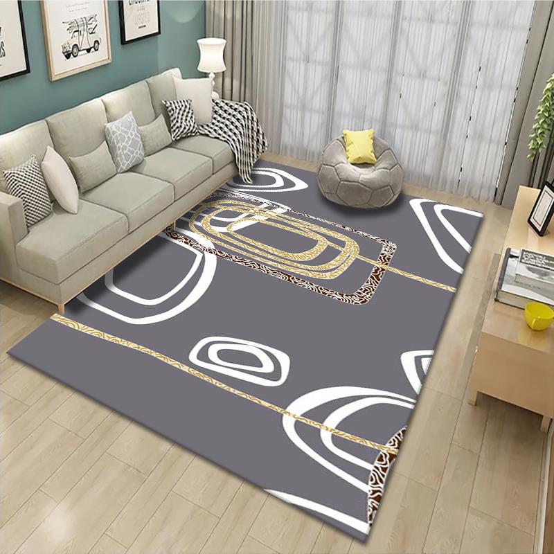 Geometric Patterned Area Rug Kalsten