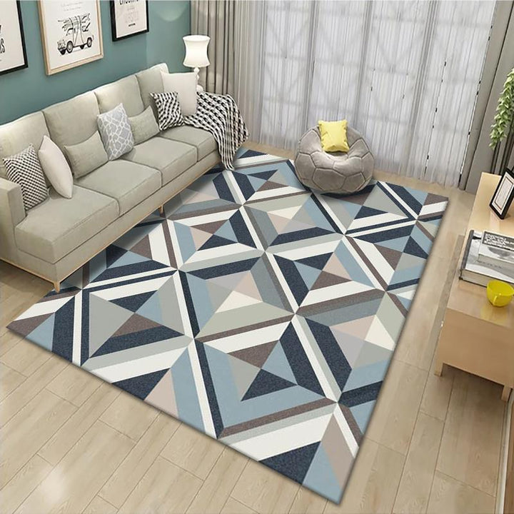 Geometric Patterned Area Rug Kalsten