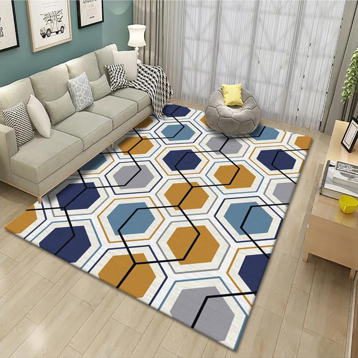 Geometric Patterned Area Rug Kalsten