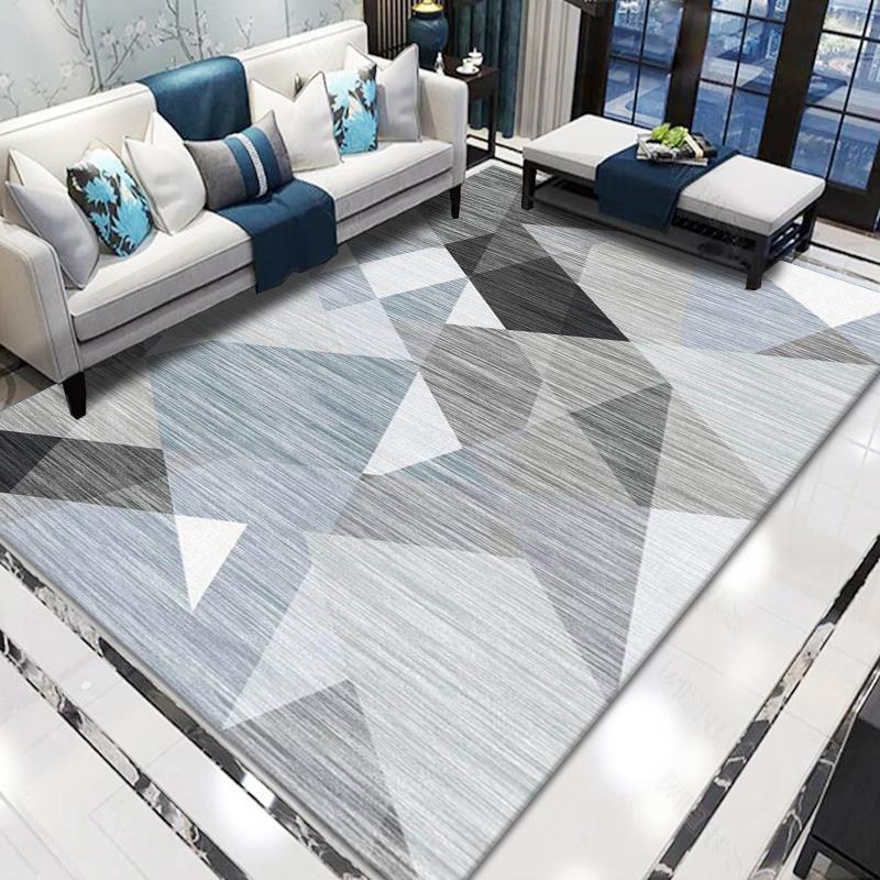 Geometric Pattern Area Rug Kalsten