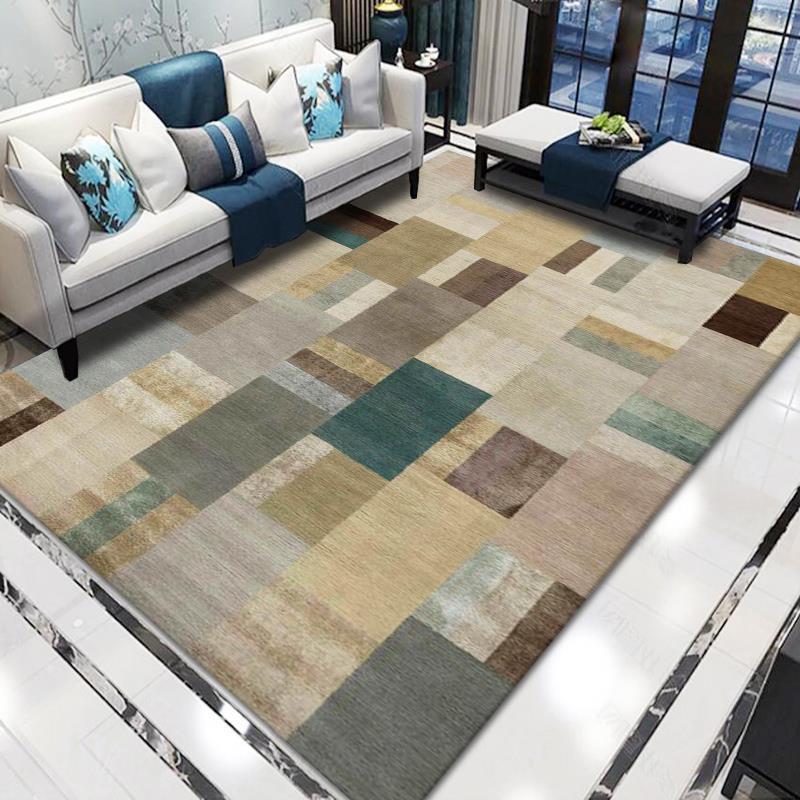 Geometric Pattern Area Rug Kalsten