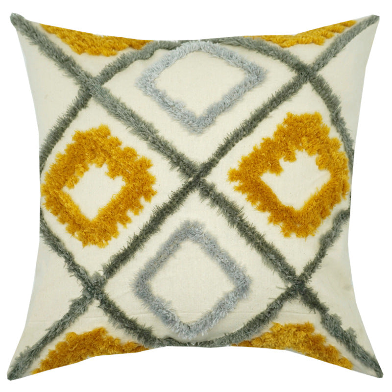 Decorative Geometric Pattern Pillow