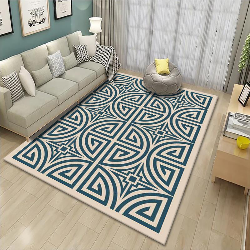 Geometric Patterned Area Rug Kalsten