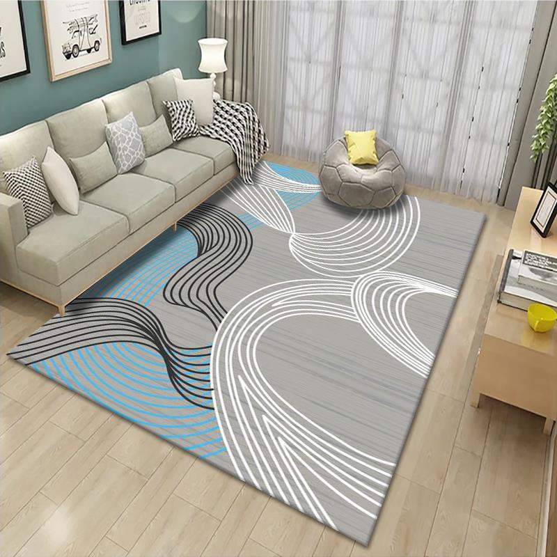 Geometric Patterned Area Rug Kalsten