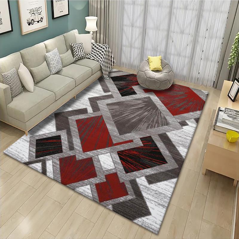 Geometric Patterned Area Rug Kalsten