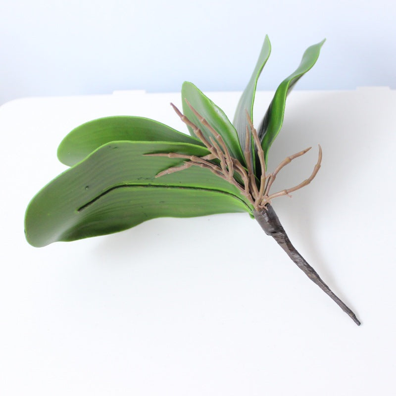 Realistic Artificial Orchid Leaf Arrangement
