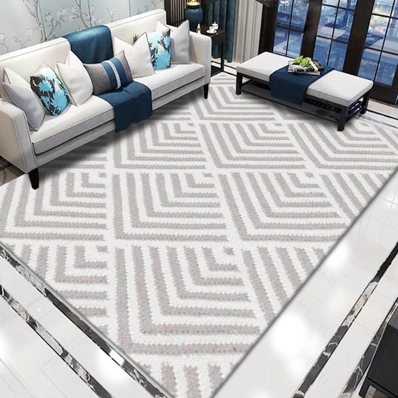 Geometric Pattern Area Rug Kalsten